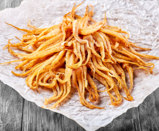 Кальмар сушеный щупальца, 100г