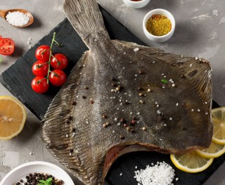 Камбала крупная икряная, 100г Камбала крупная икряная, 100г