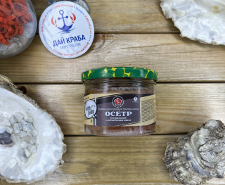 Осетр в томатном соусе/масле ст/б, 220г