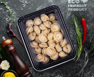 Пельмени из омуля с салом, 500г