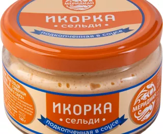 Икра сельди подкопченная, 120г