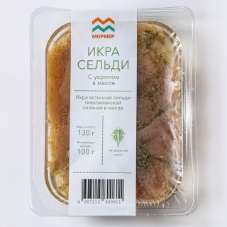 Икра сельди с укропом, в масле, 120г