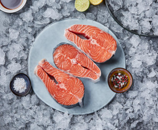 Стейк форели охлажденный