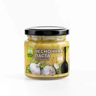 Паста чесночная с базиликом, 180г
