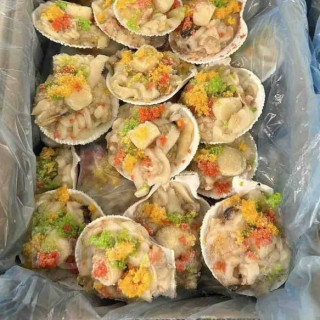 Гребешок фарш. ассорти морепродуктов