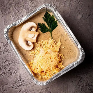 Крем-суп из гребешка и шампиньонов, 300г Крем-суп из гребешка и шампиньонов, 300г