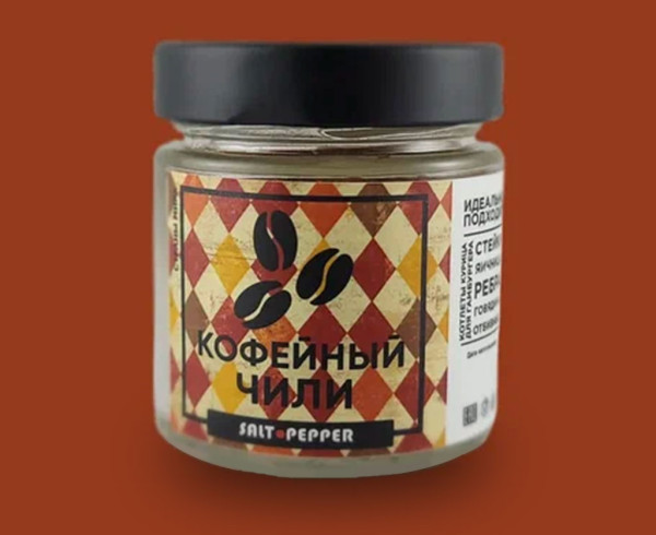 Специя кофейный чили, банка 80г фото