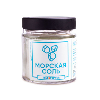 Специя морскя соль, банка 80г