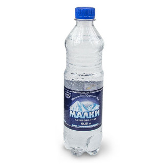 Вода МАЛКИ газированная, 0,5л